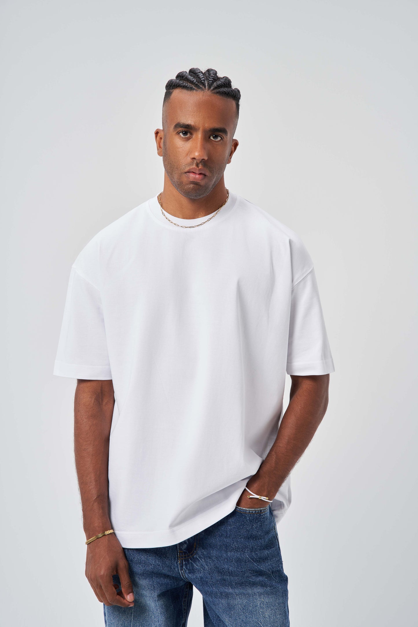 More Love White Oversize T-Shirt