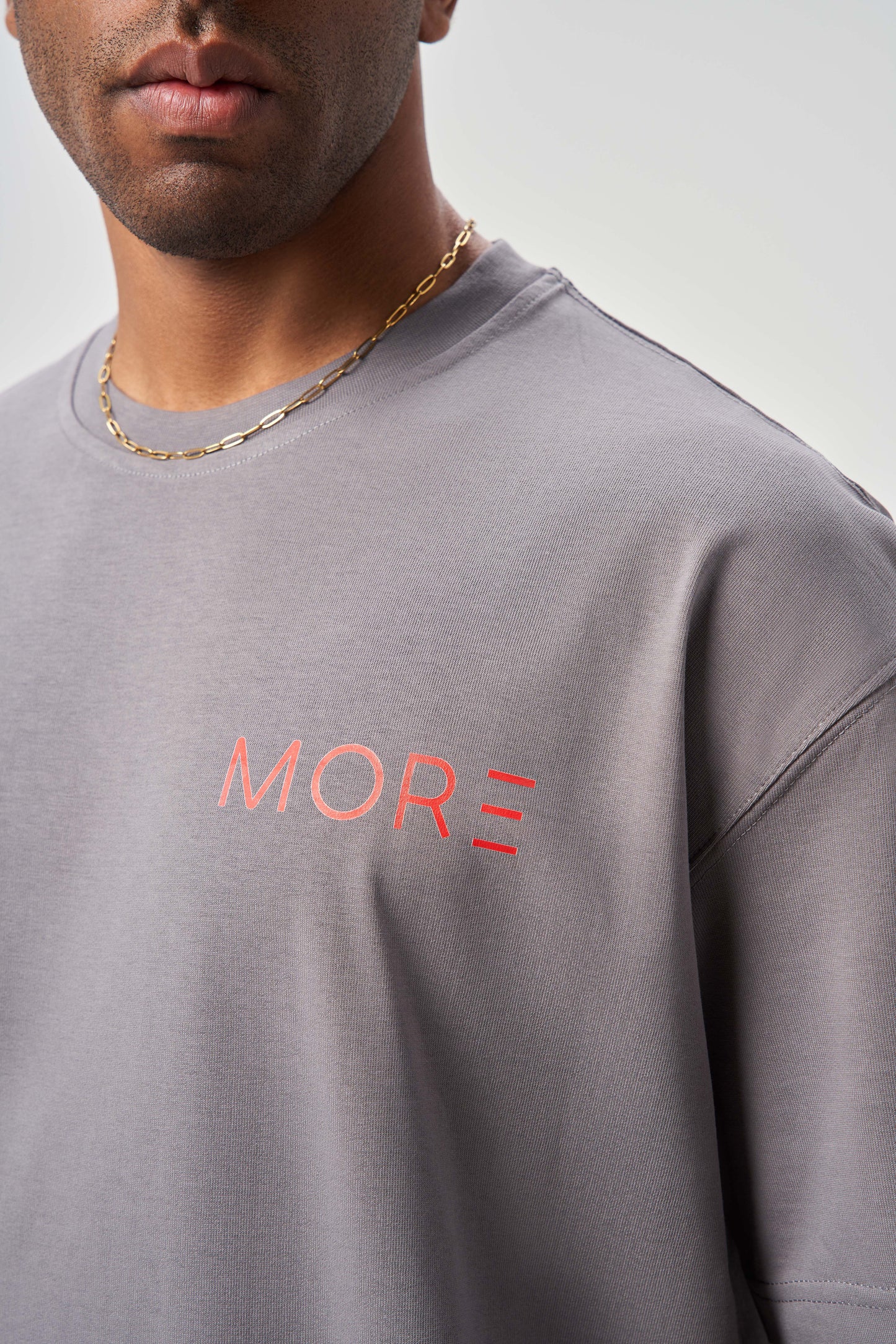 More Than Enough Grey Oversize T-Shirt