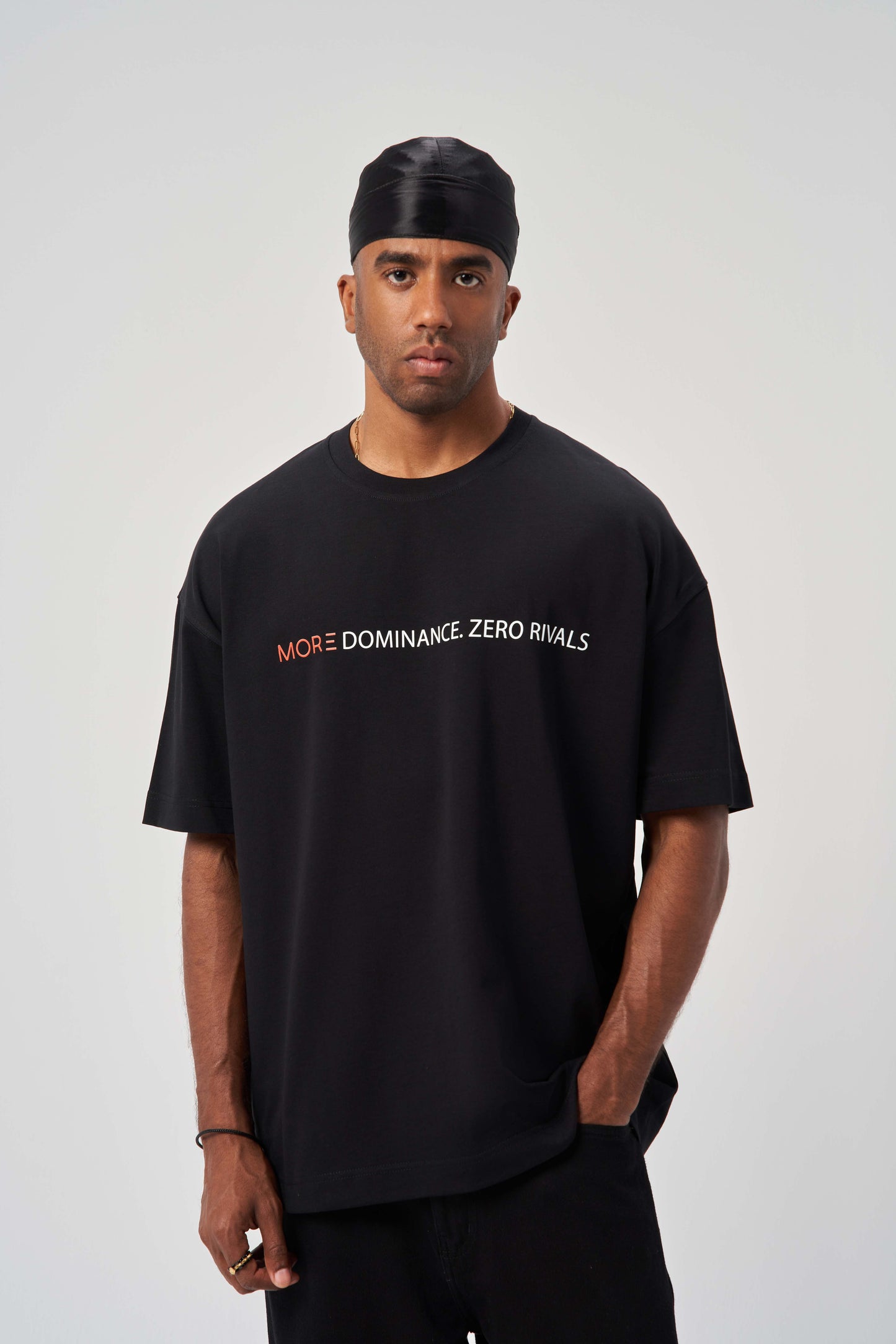 Zero Rivals Black Oversize T-Shirt
