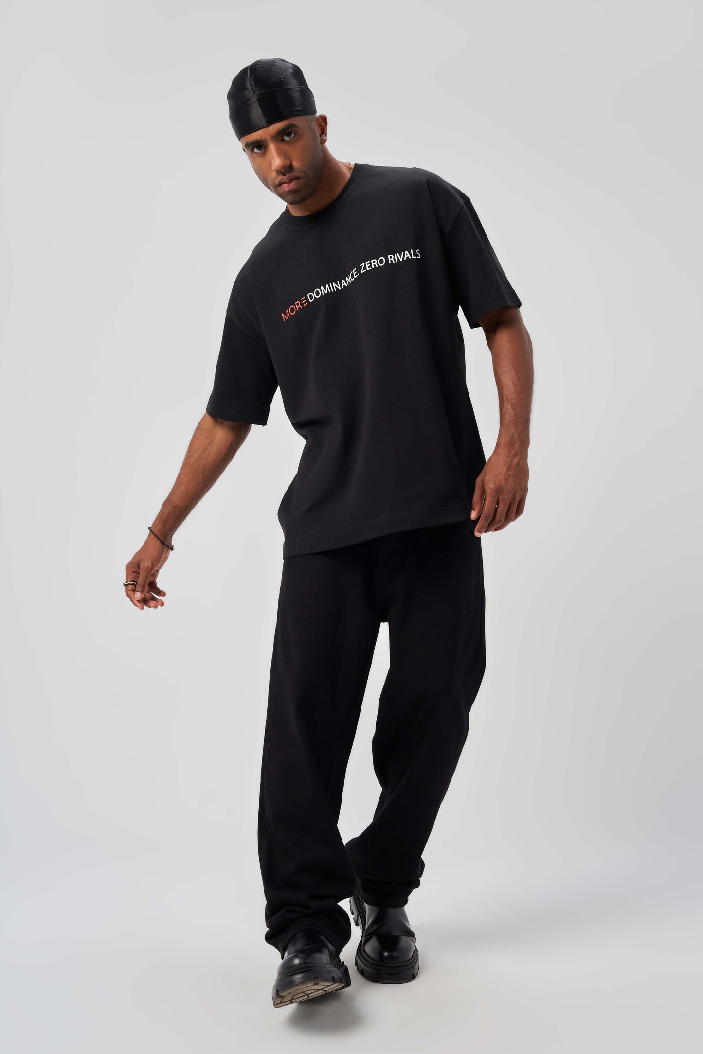 Zero Rivals Black Oversize T-Shirt