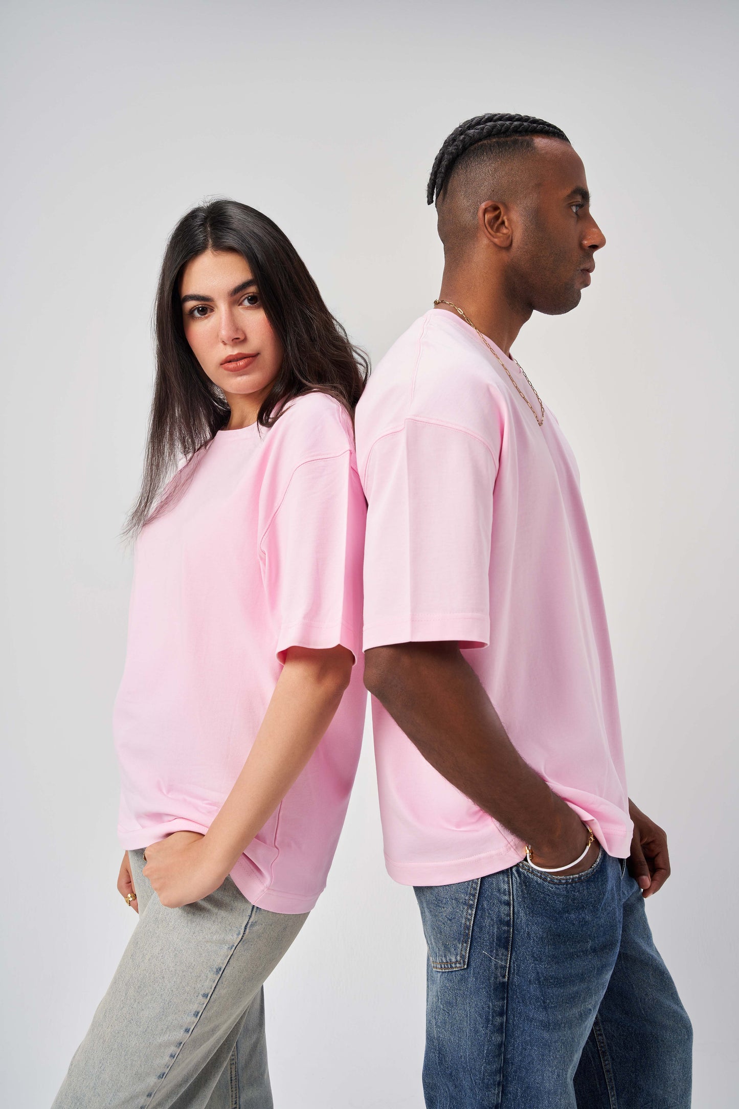 Soft pink Oversize T-shirt