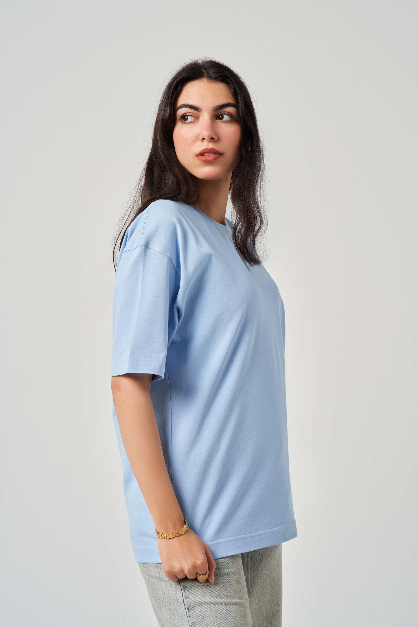 Sky blue Oversize T-shirt