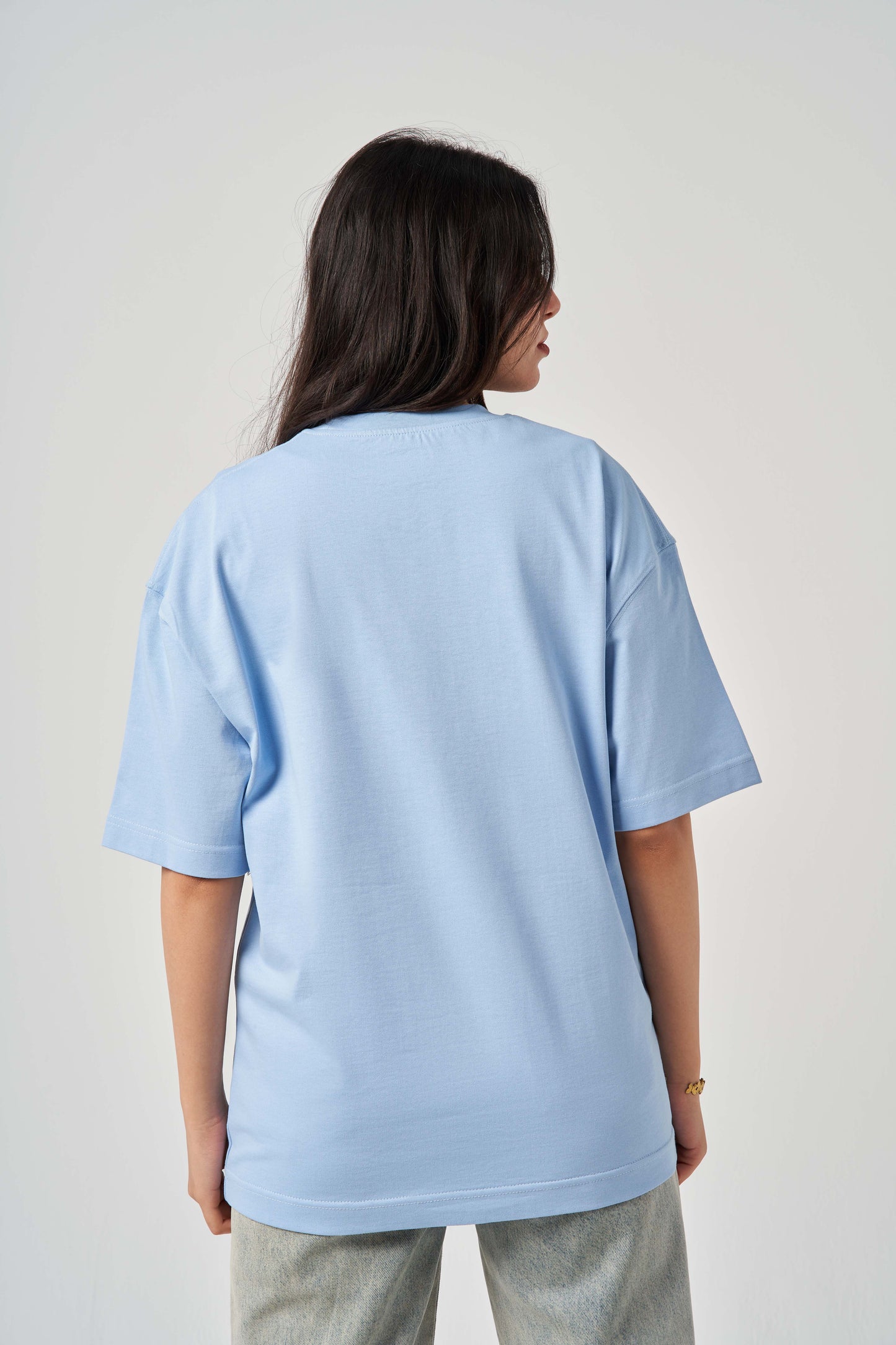 Sky blue Oversize T-shirt