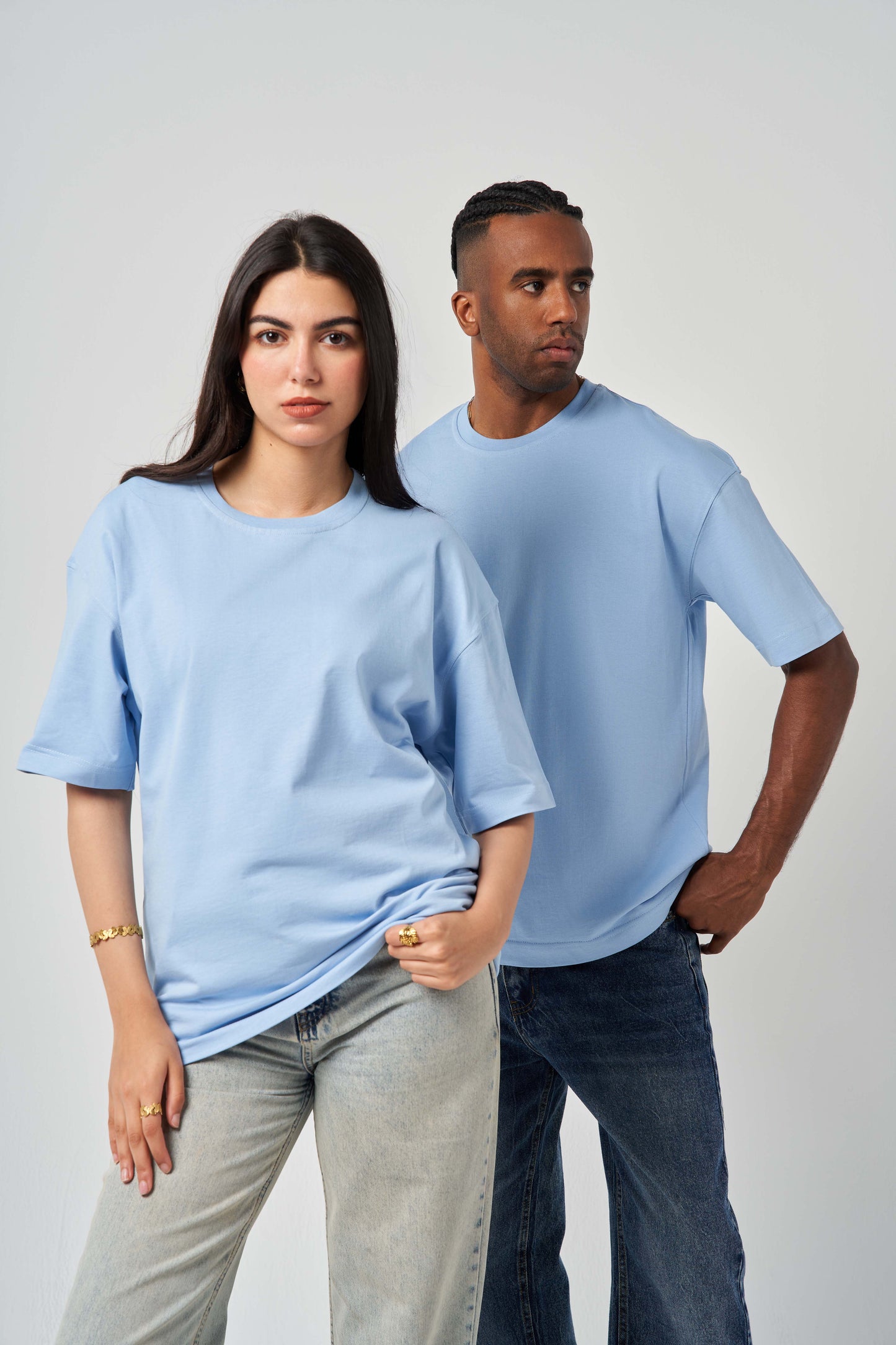 Sky blue Oversize T-shirt