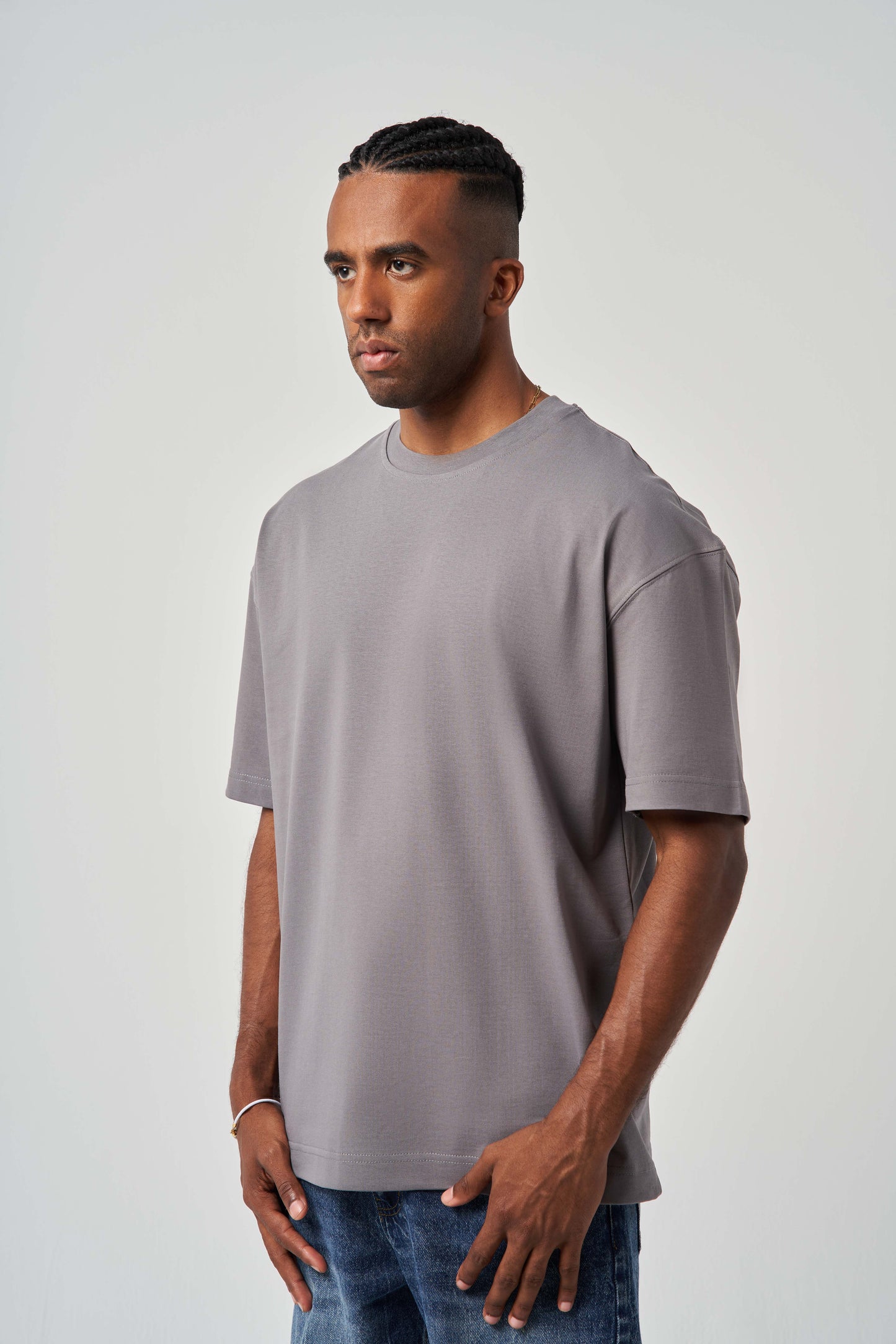 Gray Oversize T-shirt