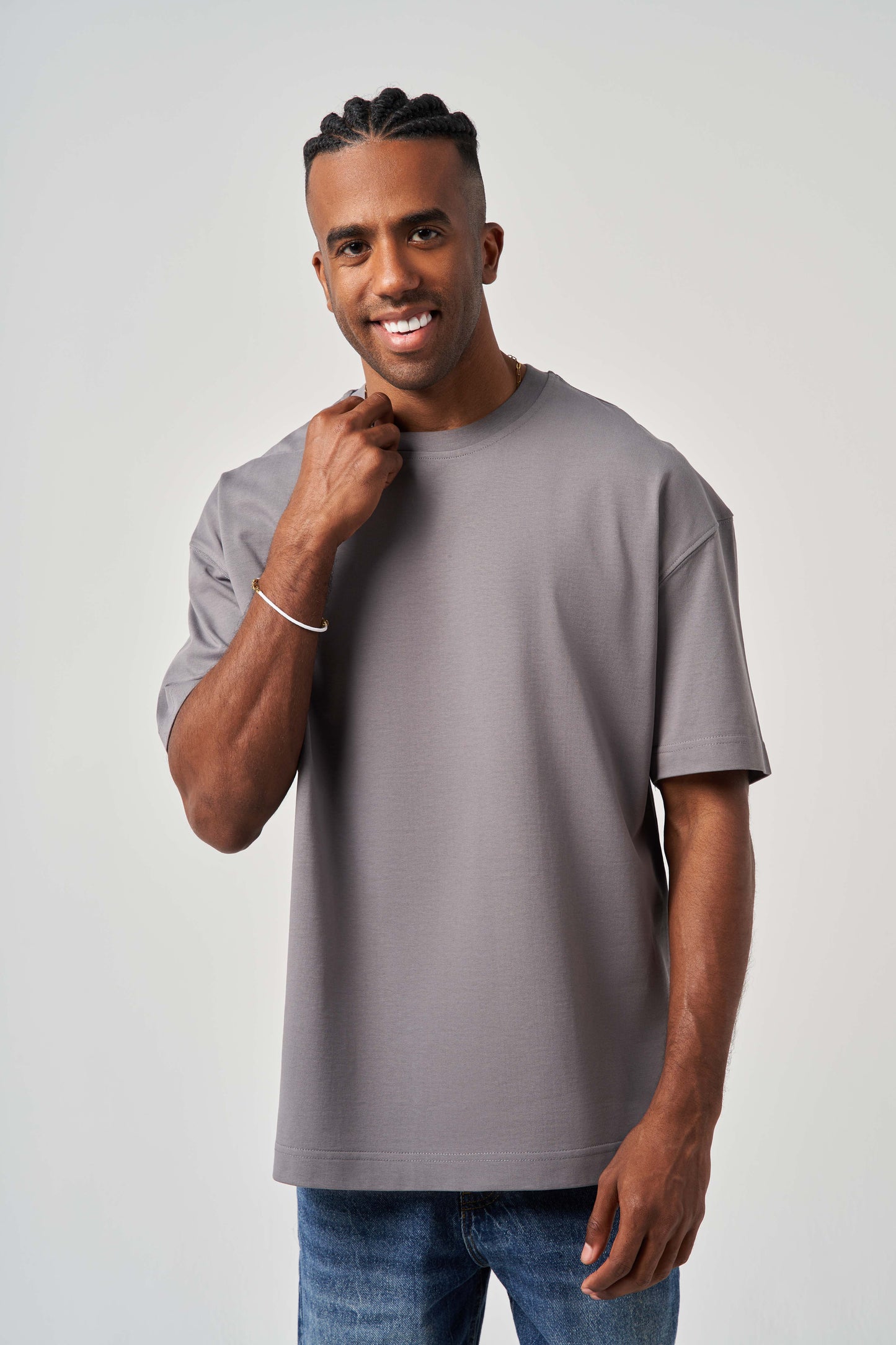 Gray Oversize T-shirt