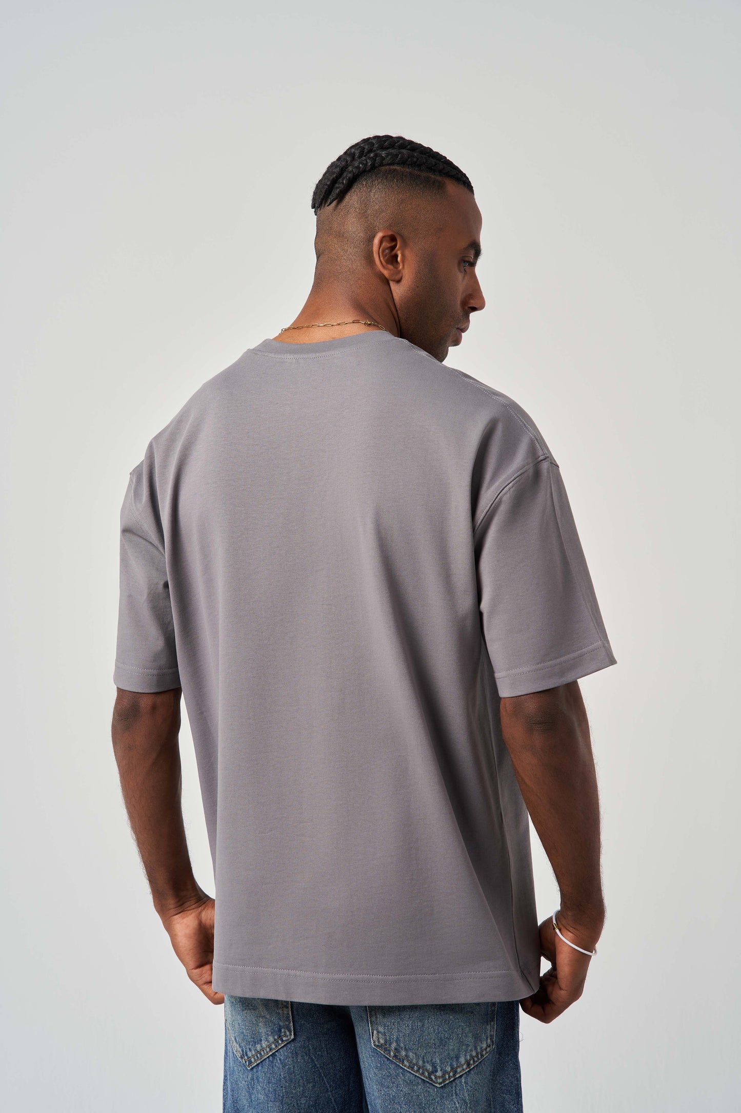 Gray Oversize T-shirt