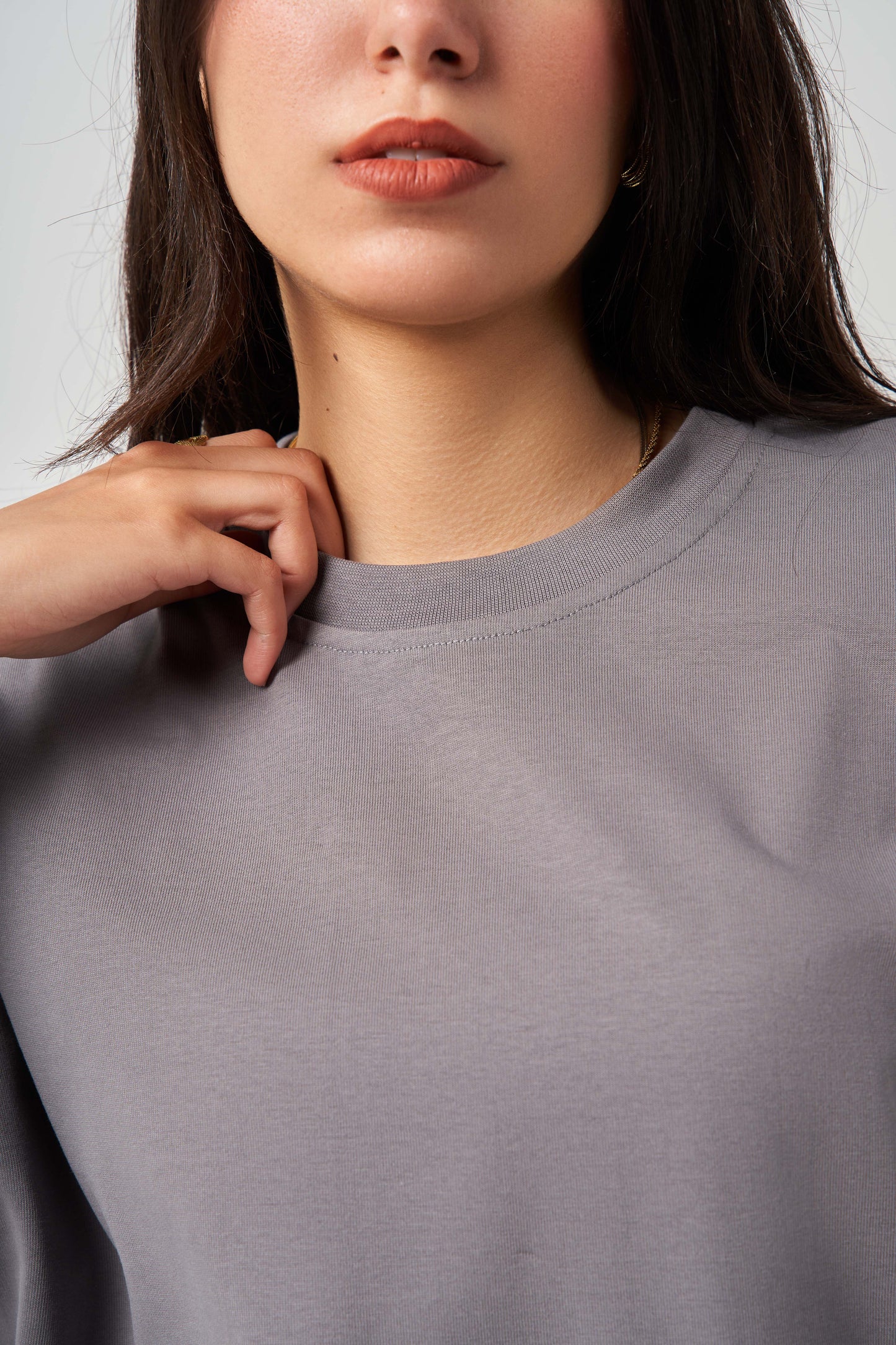 Gray Oversize T-shirt