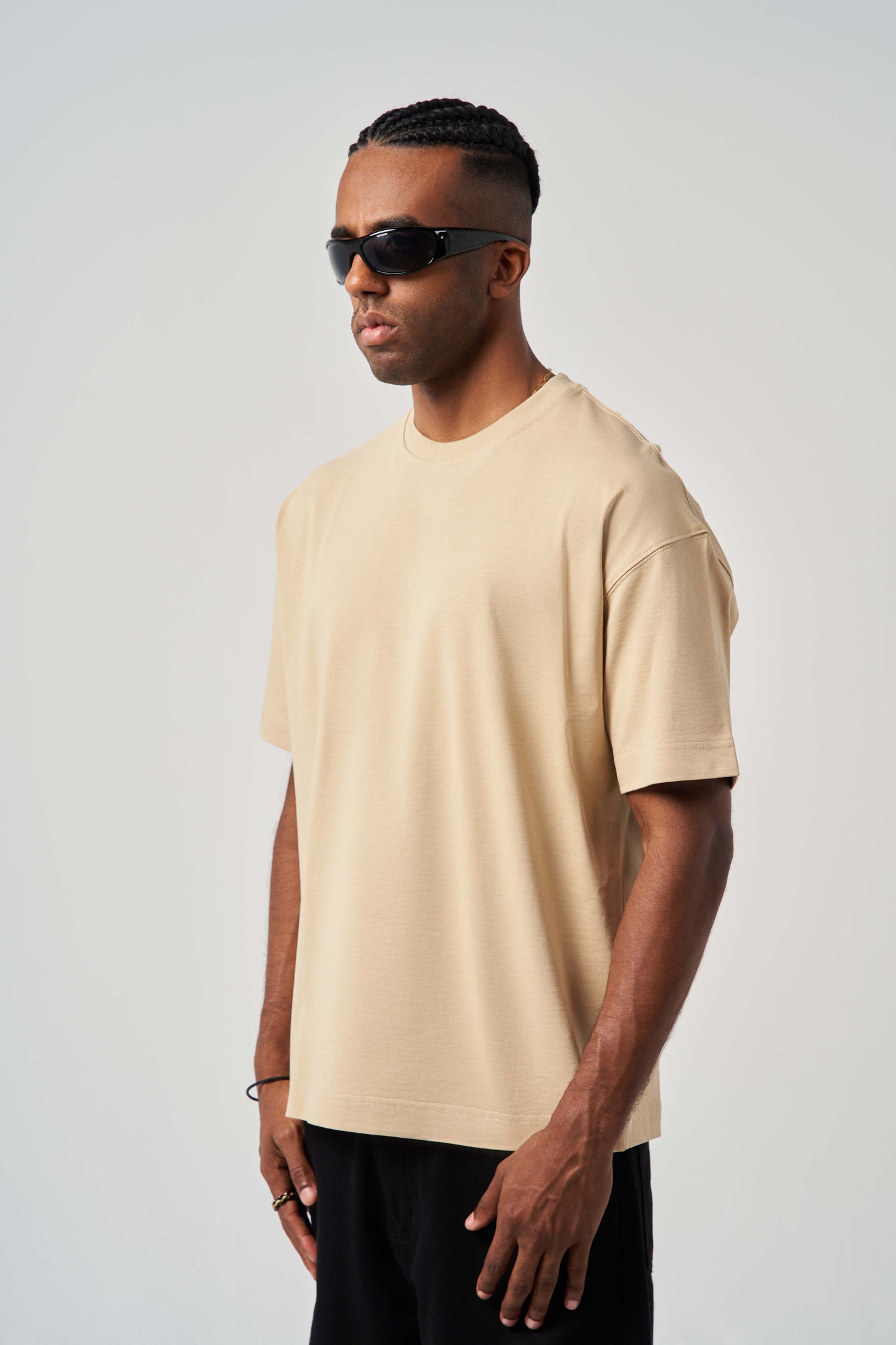 Beige Oversize T-shirt