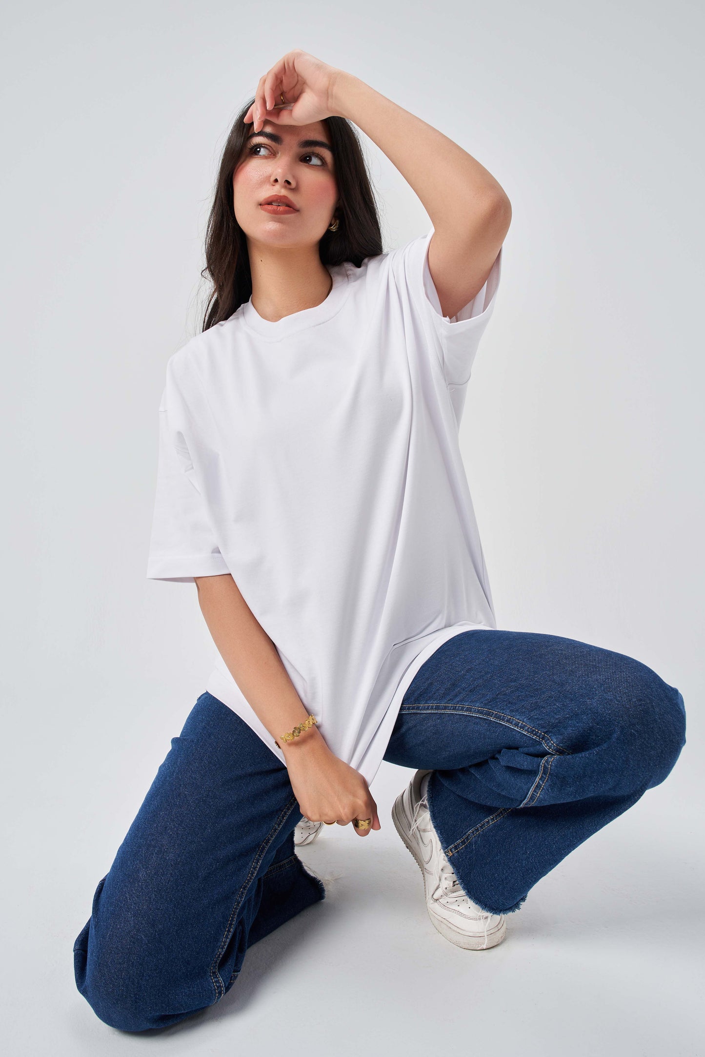More Love White Oversize T-Shirt