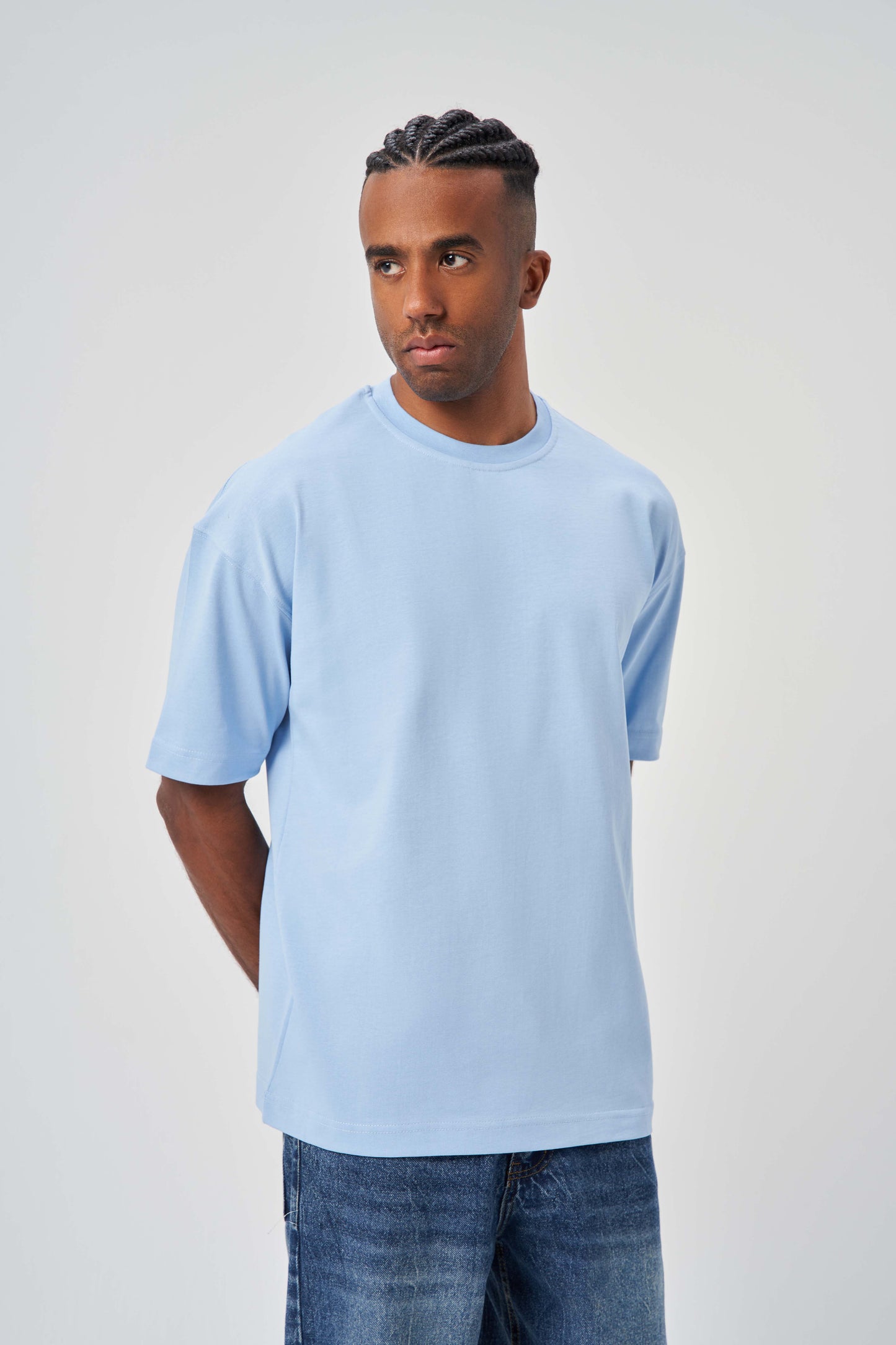 Narcotic Vision Sky Blue Oversize T-Shirt