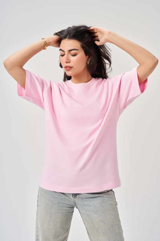 Soft pink Oversize T-shirt