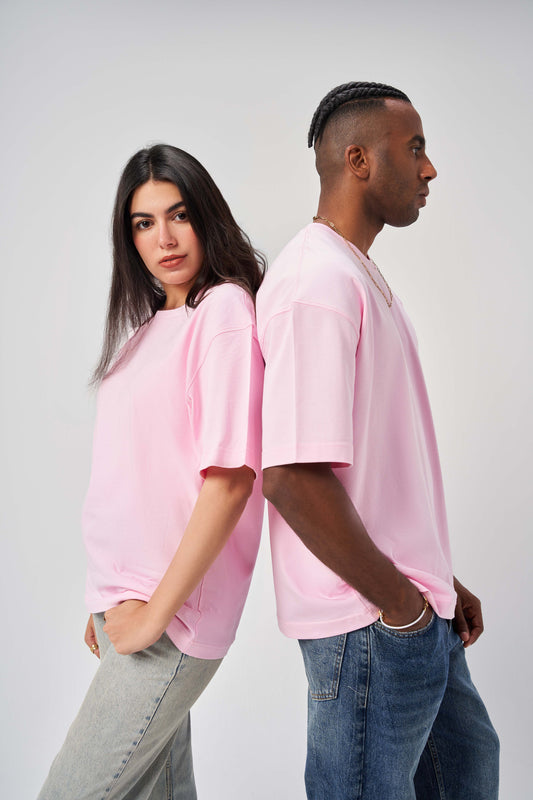 Soft pink Oversize T-shirt