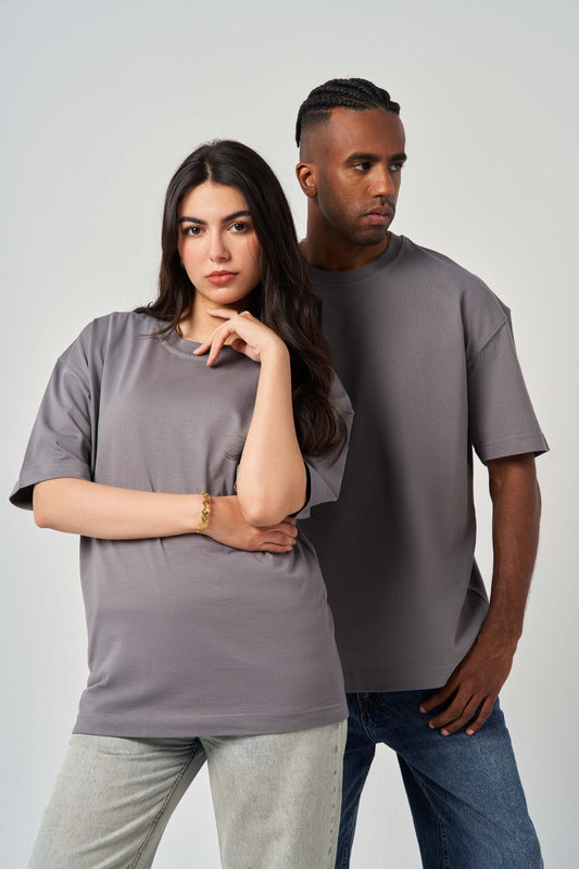 Gray Oversize T-shirt